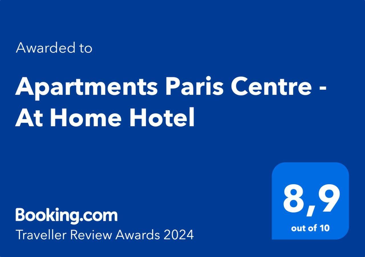 Apartments Paris Centre - At Home Hotel Dış mekan fotoğraf